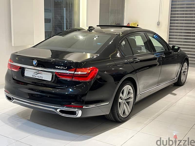 BMW 740 model 2016  LI twin turbo V6 FOR SALE 8