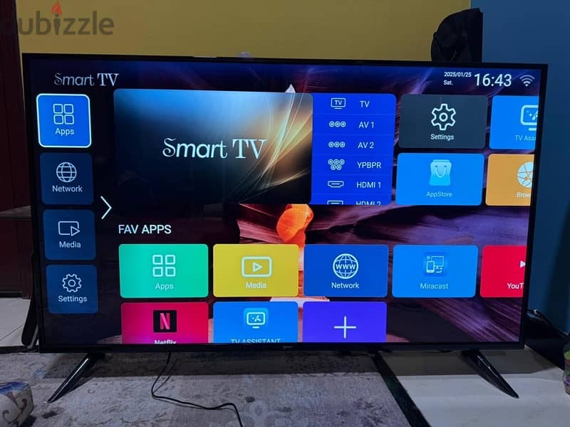 Starsat 58 inch smart 4k Ultra HD LED for sale 0