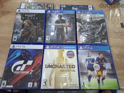 new and used cd's for ps4 and ps5