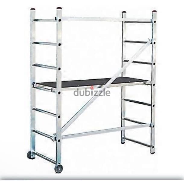 Aluminum & steel scaffolding for rent 0