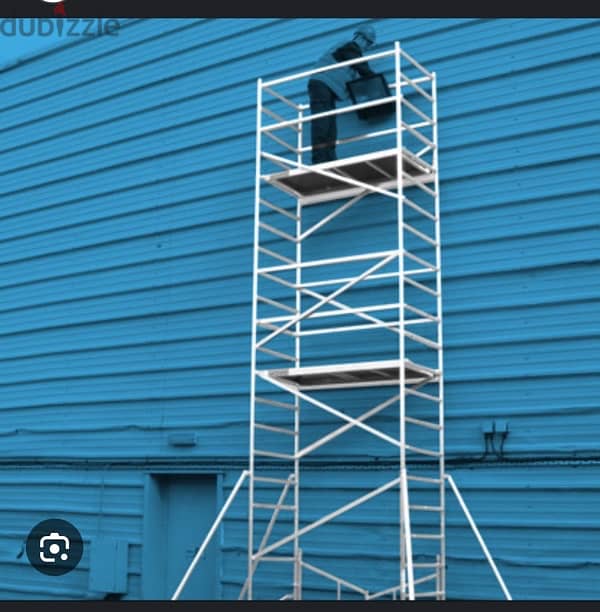 Aluminum & steel scaffolding for rent 1