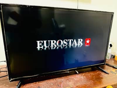 32” inch LED TV EUROSTAR with google Chromcast