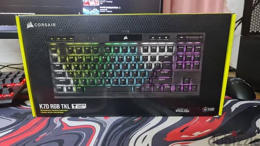 Gaming keyboard corsair k70 pro TKL