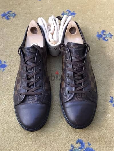 Original Louis Vuitton Sneakers Shoes Damier Brown