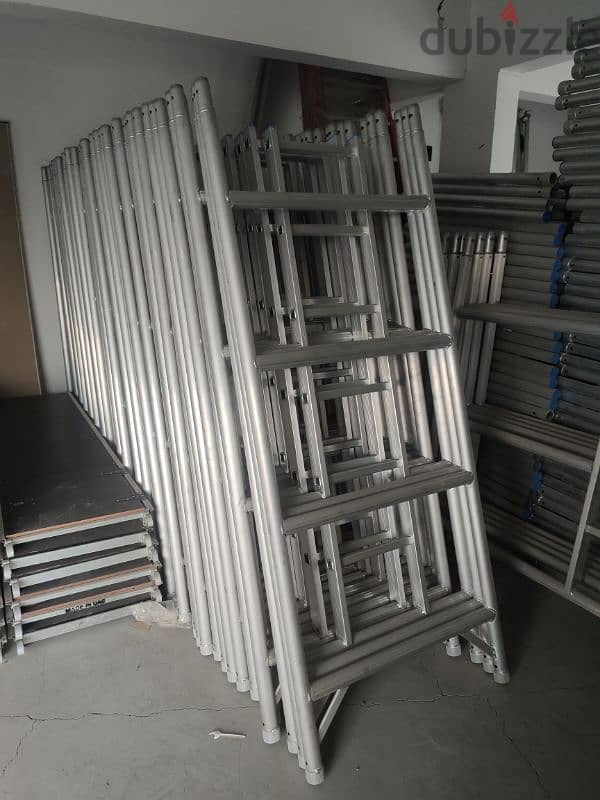 Aluminium scaffolding for rent 1