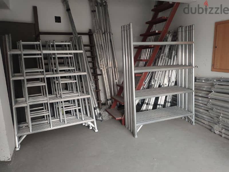 Aluminium scaffolding for rent 2