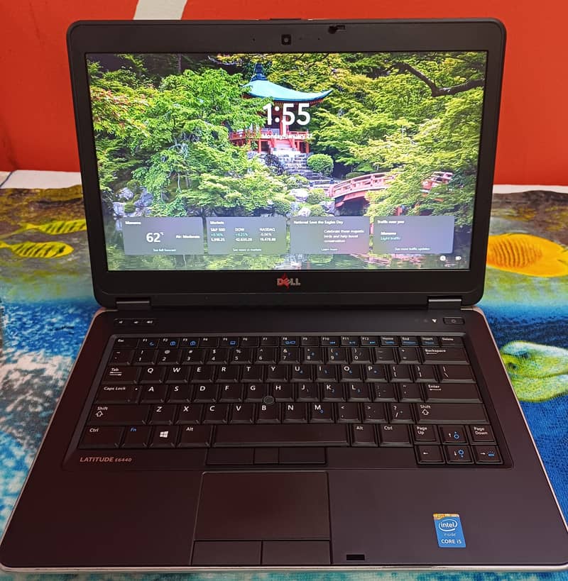 Hello i want to sale my laptop dell core i5 ram 8gb ssd 128 gb  share 1