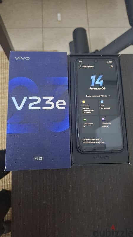 vivo V23e  8+8 ram 128 storage 0