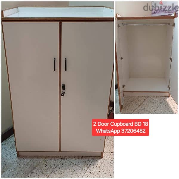 2 Door wardrobe andd other items for sale with Delivery 5