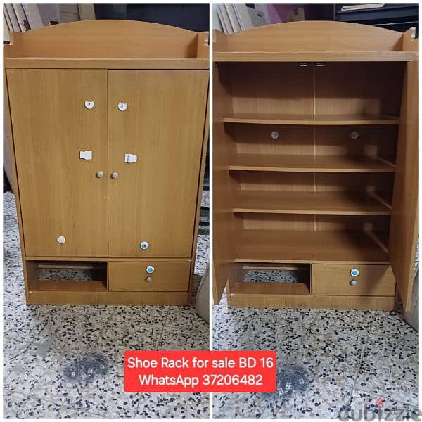 2 Door wardrobe andd other items for sale with Delivery 13