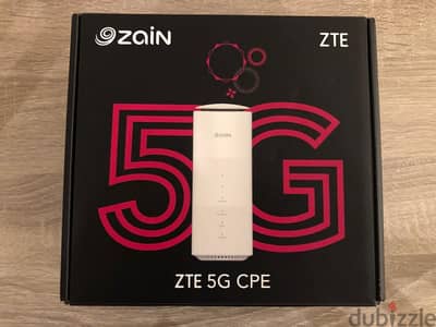 ZTE 5G cpe WIFI⁶ router Open line with delivery