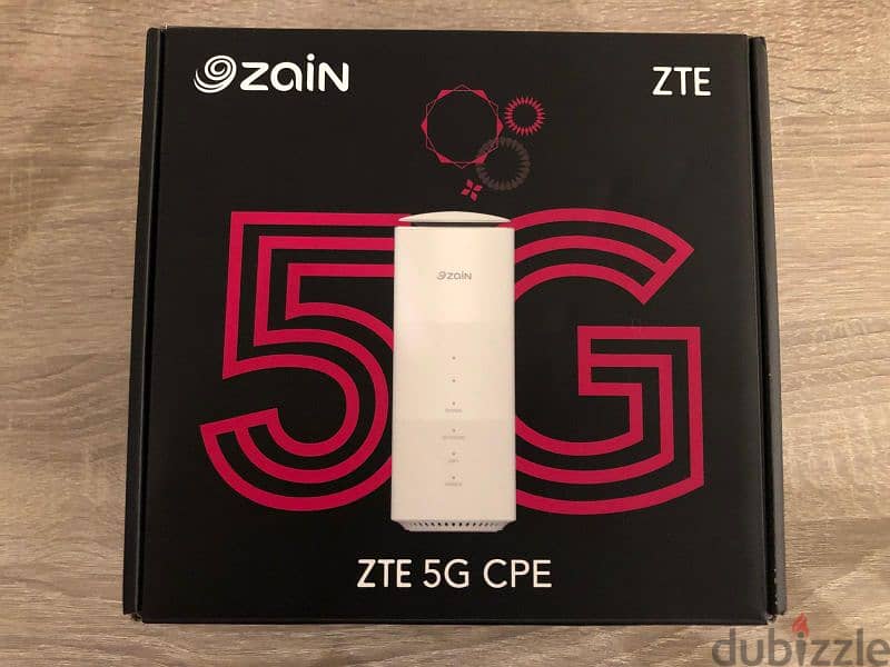 ZTE 5G cpe WIFI⁶ router Open line with delivery 0