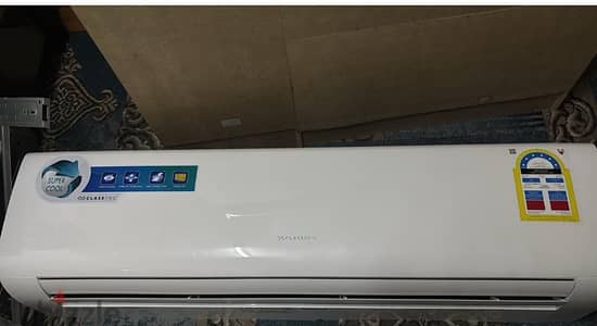 Ac new only fixed without use split 2.8 ton and 1.5 ton