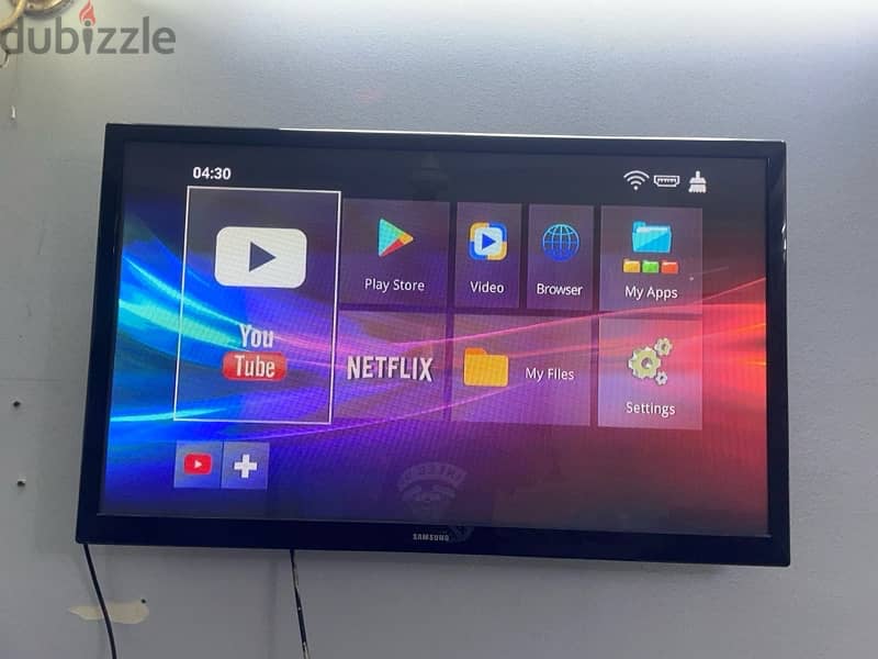 Samsung TV with smart device 2