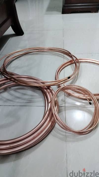 ac copper coil pipe 4 different size