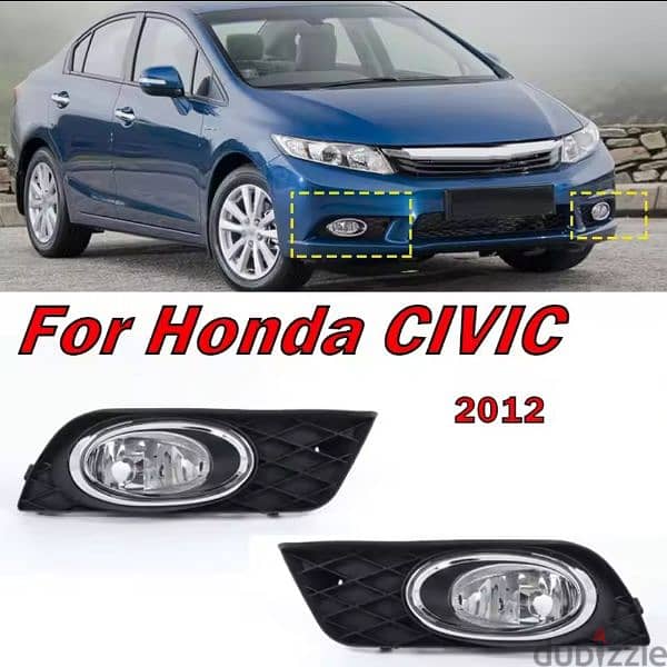 Honda civic fog lights 1