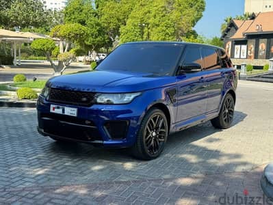 2016 model  Range Rover Sport SVR Edition