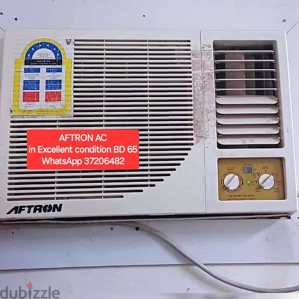 Split ac and other items for sale with Delivery and fixing 10