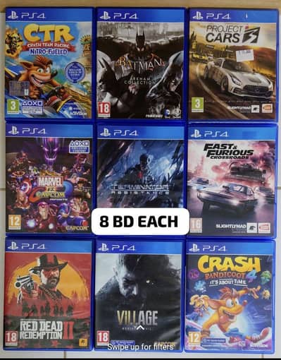 PS4 and PS5 Games Excellent Condition for playstation