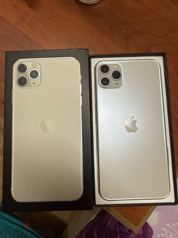 iPhone 11 Pro Max - 256 GB - white Color - Good Condition with box 1