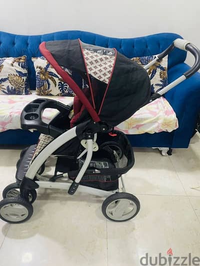 For sale, a baby stroller, a Jorico brand, in very good condition.