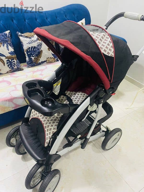 For sale, a baby stroller, a Jorico brand, in very good condition. 4