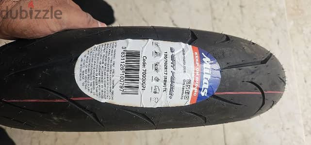 BRAND NEW MITAS TIRE 120/70 r17