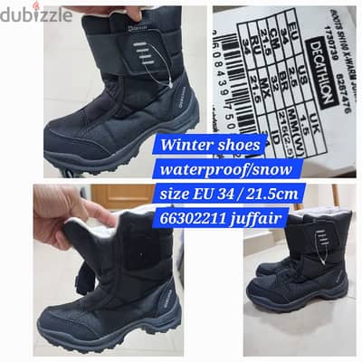 Snow/winter/waterproof shoes