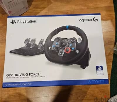 Logitech G29 Driving Force PS5/PS4/PS3/PC Steering Wheel+Pedals