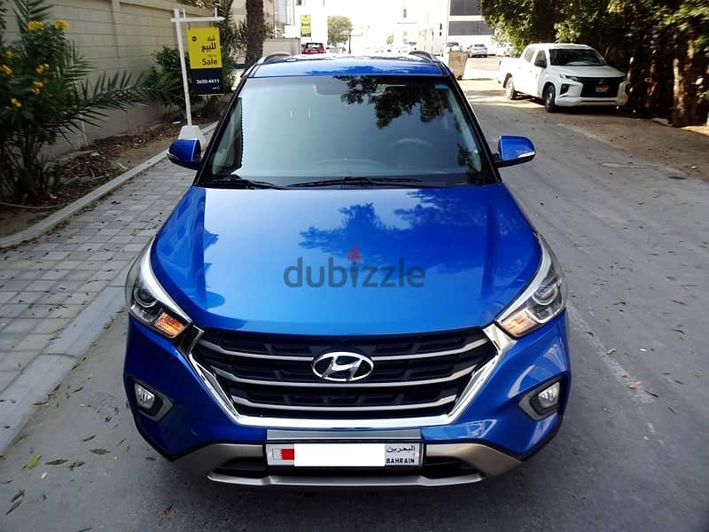 Hyundai Creta 1.6 L Blue 2019 Agent Maintained Well Maintained Urgent 1