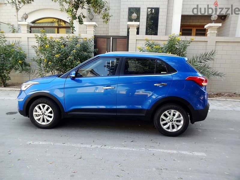 Hyundai Creta 1.6 L Blue 2019 Agent Maintained Well Maintained Urgent 4