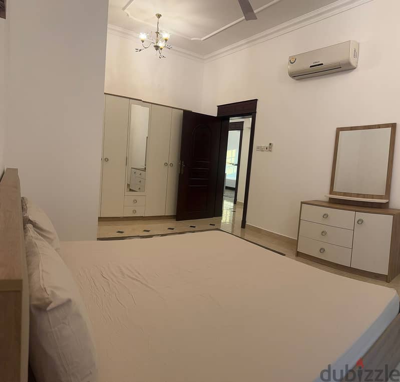 Fully Furnished 3BHK  Flat  with Balcony Available in Seef Area 9