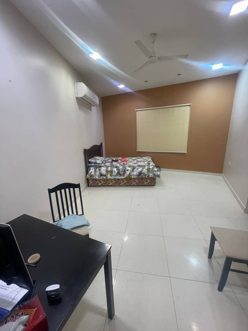 Studio for rent in Abusaiba includes EWA 0