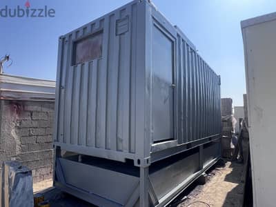 20 ft container toilet with sewage tank