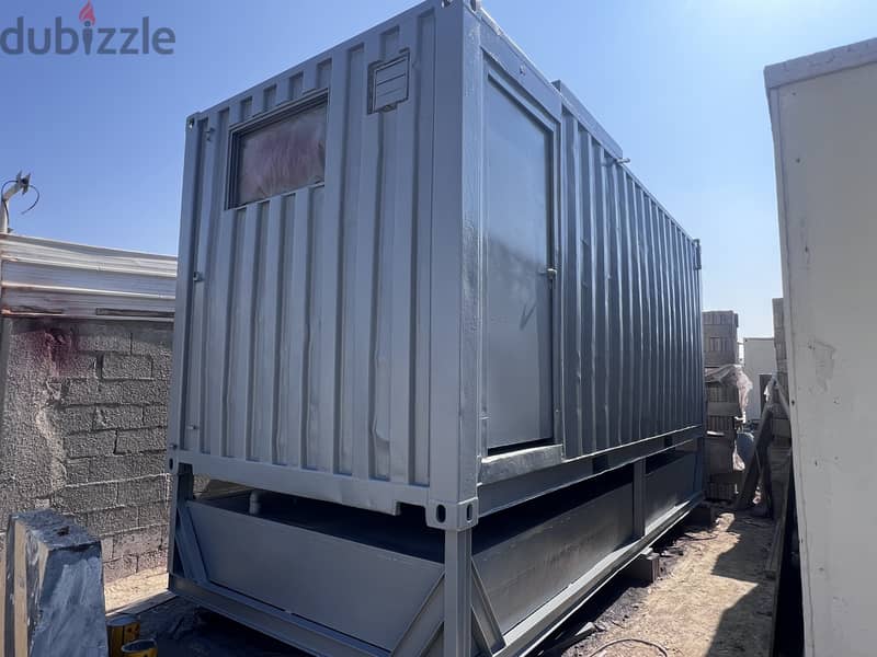 20 ft container toilet with sewage tank 0