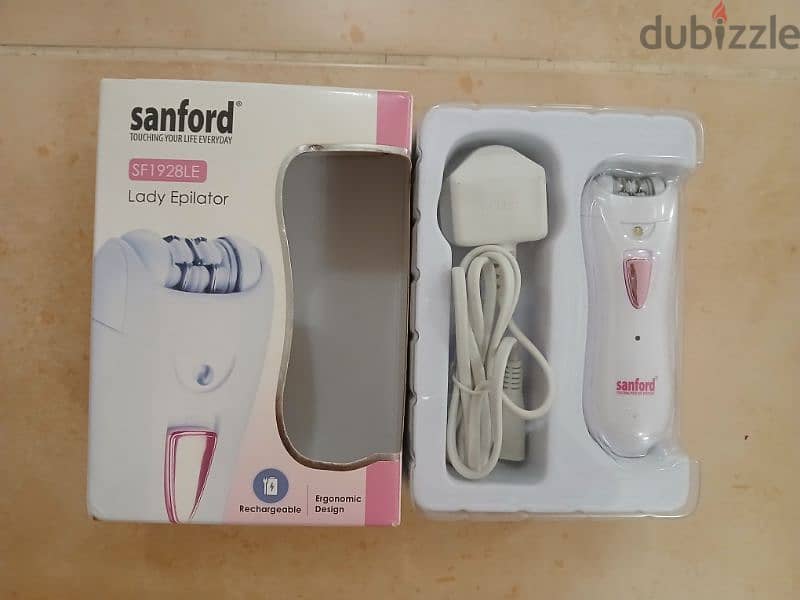 Sanford Rechargeable  Lady Epilator, brand new 0