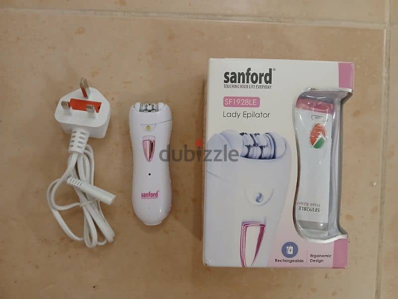 Sanford Rechargeable  Lady Epilator, brand new 1