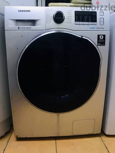 samsung washing machine 7.5kg wash and dry