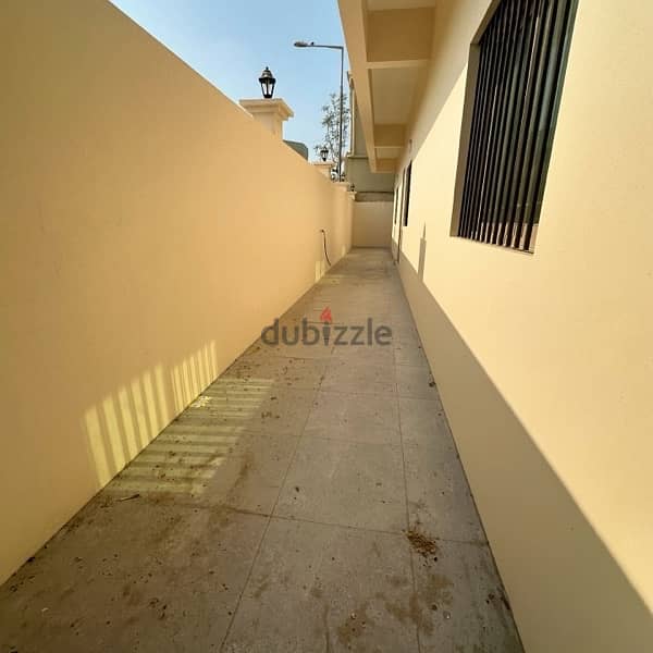 للاجار شقة  ارضية شامل قرب مسجد النصف / included flat in bukawarah 2