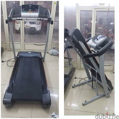 tempo fitness 130kg with inclind heavy duty like new treadmill 110bd