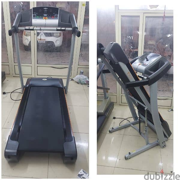 tempo fitness 130kg with inclind heavy duty like new treadmill 110bd 0