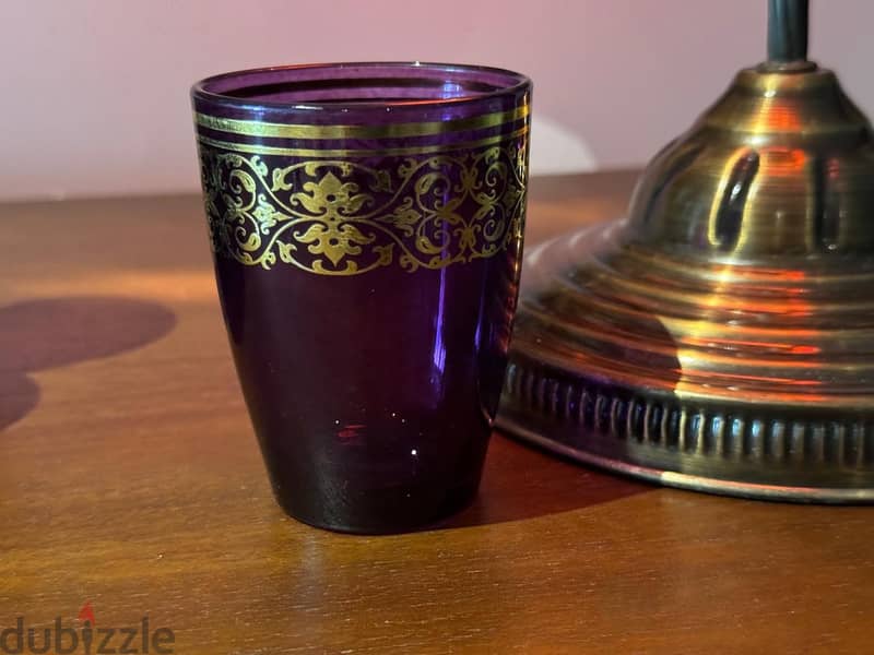 Moroccan-Style Tea Purple Set– Never Used, 6 Bd!! (Pairing Offer Av. ) 4