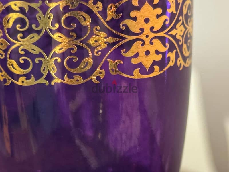 Moroccan-Style Tea Purple Set– Never Used, 6 Bd!! (Pairing Offer Av. ) 2