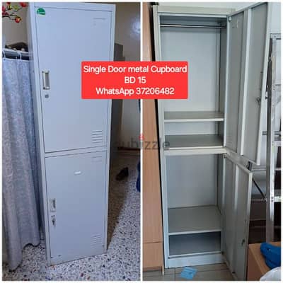 Single Door metal Cupboard and other items for sale