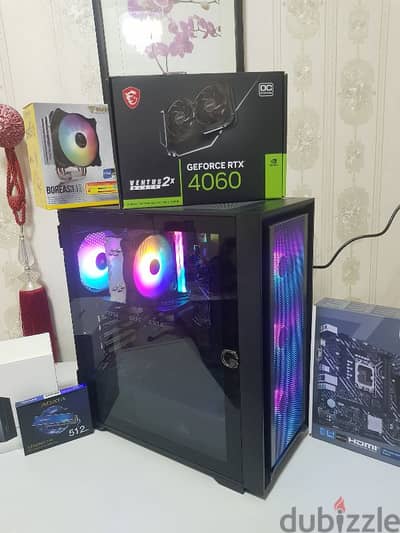 Pc i5 12400f Build with RTX 4060 8GB DUEL