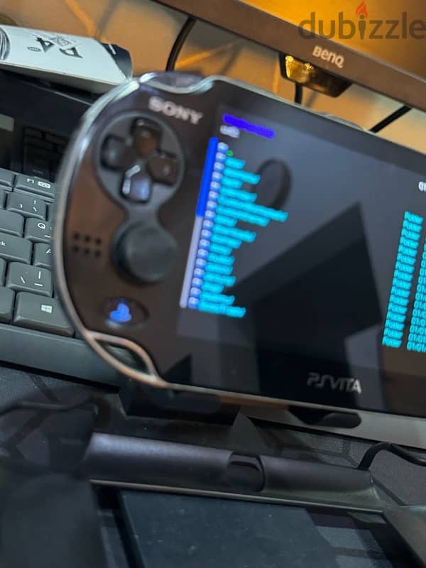 sony psvita 1000 modded 22+ games 3