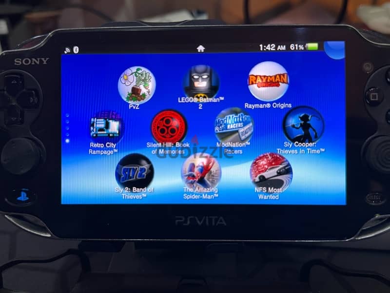 sony psvita 1000 modded 22+ games 4