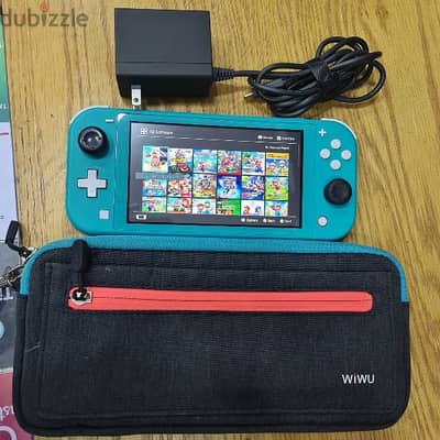 nintendo switch lite 256GB, 30 games