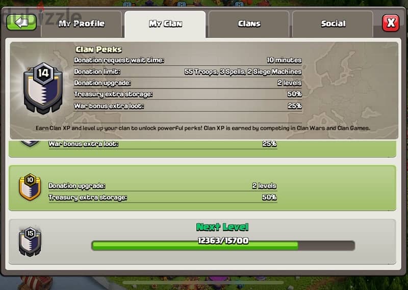 Clash Of Clans , Level 14 Clan for Sale Only 25 BD , Best Offer 2