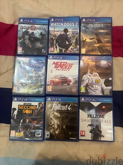 Ps4 games 3BD each game